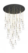 Innovations Lighting 160BK-451-1P-CB-G451-7CL - Owego - 31 Light - 60 inch - Champagne Bronze - Multi Pendant