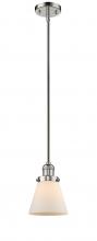 Innovations Lighting 201S-PN-G61 - Cone - 1 Light - 6 inch - Polished Nickel - Stem Hung - Mini Pendant