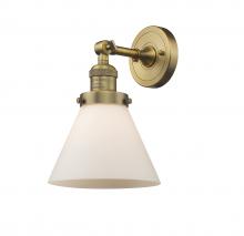 Innovations Lighting 203-BB-G41 - Cone - 1 Light - 8 inch - Brushed Brass - Adjustable Sconce