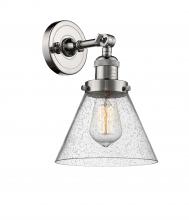 Innovations Lighting 203-PN-G44 - Cone - 1 Light - 8 inch - Polished Nickel - Adjustable Sconce
