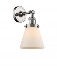 Innovations Lighting 203-PN-G61 - Cone - 1 Light - 6 inch - Polished Nickel - Adjustable Sconce