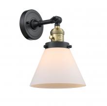 Innovations Lighting 203SW-BAB-G41-LED - Cone - 1 Light - 8 inch - Black Antique Brass - Adjustable Sconce
