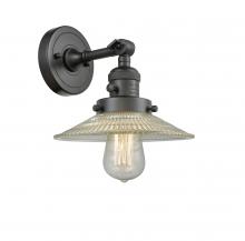 Innovations Lighting 203SW-OB-G2 - Halophane - 1 Light - 9 inch - Oil Rubbed Bronze - Adjustable Sconce