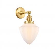 Innovations Lighting 203SW-SG-G661-7 - Bullet - 1 Light - 7 inch - Satin Gold - Adjustable Sconce