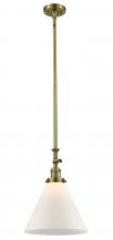 Innovations Lighting 206-AB-G41-L - Cone - 1 Light - 12 inch - Antique Brass - Stem Hung - Adjustable Mini Pendant