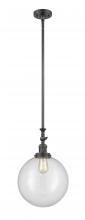 Innovations Lighting 206-OB-G202-12 - Beacon - 1 Light - 12 inch - Oil Rubbed Bronze - Stem Hung - Adjustable Mini Pendant