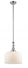 Innovations Lighting 206-PN-G71-L - Bell - 1 Light - 12 inch - Polished Nickel - Stem Hung - Adjustable Mini Pendant