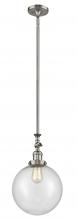 Innovations Lighting 206-SN-G204-10 - Beacon - 1 Light - 10 inch - Brushed Satin Nickel - Stem Hung - Adjustable Mini Pendant