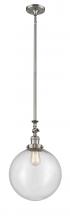 Innovations Lighting 206-SN-G204-12 - Beacon - 1 Light - 12 inch - Brushed Satin Nickel - Stem Hung - Adjustable Mini Pendant