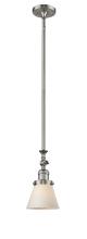 Innovations Lighting 206-SN-G61 - Cone - 1 Light - 6 inch - Brushed Satin Nickel - Stem Hung - Adjustable Mini Pendant