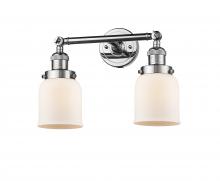 Innovations Lighting 208-PC-G51 - Bell - 2 Light - 16 inch - Polished Chrome - Adjustable Bath Vanity Light