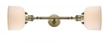 Innovations Lighting 208L-AB-G71 - Bell - 2 Light - 8 inch - Antique Brass - Adjustable Bath Vanity Light
