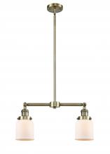 Innovations Lighting 209-AB-G51 - Bell - 2 Light - 21 inch - Antique Brass - Stem Hung - Adjustable Island Light