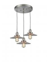 Innovations Lighting 211/3-SN-G2 - Halophane 3 Light Multi-Pendant