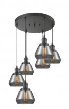 Innovations Lighting 212/6-OB-G173 - Fulton 6 Light Multi-Pendant