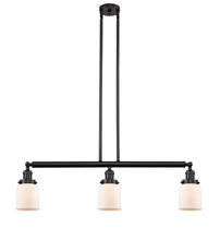 Innovations Lighting 213-OB-G51 - Bell - 3 Light - 38 inch - Oil Rubbed Bronze - Stem Hung - Adjustable Island Light