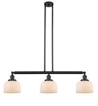 Innovations Lighting 213-OB-G71 - Bell - 3 Light - 41 inch - Oil Rubbed Bronze - Stem Hung - Adjustable Island Light