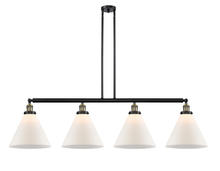 Innovations Lighting 214-BAB-G41-L - Cone - 4 Light - 56 inch - Black Antique Brass - Stem Hung - Adjustable Island Light