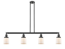Innovations Lighting 214-OB-G51 - Bell - 4 Light - 50 inch - Oil Rubbed Bronze - Stem Hung - Island Light
