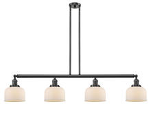 Innovations Lighting 214-OB-G71 - Bell - 4 Light - 53 inch - Oil Rubbed Bronze - Stem Hung - Island Light