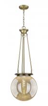 Innovations Lighting 221-1P-AB-G208-14 - Beacon - 1 Light - 14 inch - Antique Brass - Chain Hung - Pendant