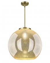 Innovations Lighting 221-1S-AB-G128-18 - Athens - 1 Light - 18 inch - Antique Brass - Stem Hung - Pendant