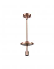 Innovations Lighting 221-1S-AC - Lake Placid - 1 Light - 7 inch - Antique Copper - Pendant