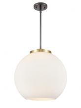 Innovations Lighting 221-3S-BAB-G121-16 - Athens - 3 Light - 16 inch - Black Antique Brass - Stem hung - Pendant