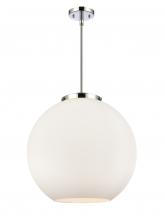 Innovations Lighting 221-3S-PC-G121-18 - Athens - 3 Light - 18 inch - Polished Chrome - Stem hung - Pendant