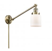 Innovations Lighting 237-AB-G51 - Bell - 1 Light - 8 inch - Antique Brass -Adjustable Swing Arm