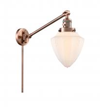 Innovations Lighting 237-AC-G661-7 - Bullet - 1 Light - 7 inch - Antique Copper -Adjustable Swing Arm