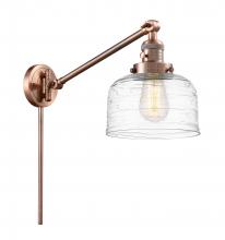 Innovations Lighting 237-AC-G713 - Bell - 1 Light - 8 inch - Antique Copper -Adjustable Swing Arm