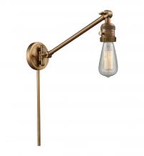 Innovations Lighting 237-BB - Bare Bulb - 1 Light - 5 inch - Brushed Brass -Adjustable Swing Arm