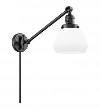 Innovations Lighting 237-BK-G171 - Fulton - 1 Light - 8 inch - Matte Black -Adjustable Swing Arm