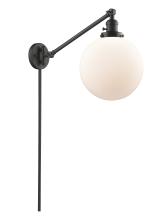 Innovations Lighting 237-OB-G201-10 - Beacon - 1 Light - 10 inch - Oil Rubbed Bronze -Adjustable Swing Arm
