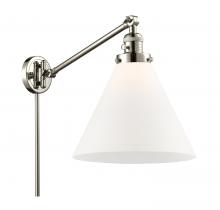 Innovations Lighting 237-PN-G41-L - Cone - 1 Light - 12 inch - Polished Nickel -Adjustable Swing Arm