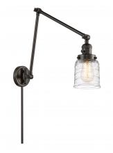Innovations Lighting 238-OB-G513 - Bell - 1 Light - 8 inch - Oil Rubbed Bronze -Adjustable Swing Arm