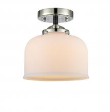 Innovations Lighting 284-1C-BPN-G71 - Bell - 1 Light - 8 inch - Black Polished Nickel - Semi-Flush Mount