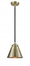 Innovations Lighting 284-1S-BAB-M13-AB - Appalachian - 1 Light - 8 inch - Black Antique Brass - Stem hung - Mini Pendant