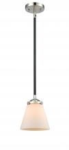 Innovations Lighting 284-1S-BPN-G61 - Cone - 1 Light - 6 inch - Black Polished Nickel - Stem hung - Mini Pendant