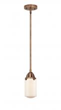Innovations Lighting 288-1S-AC-G311 - Dover - 1 Light - 5 inch - Antique Copper - Stem hung - Mini Pendant