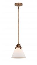 Innovations Lighting 288-1S-AC-G41 - Cone - 1 Light - 8 inch - Antique Copper - Stem hung - Mini Pendant