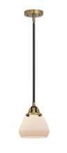 Innovations Lighting 288-1S-BAB-G171 - Fulton - 1 Light - 7 inch - Black Antique Brass - Stem hung - Mini Pendant