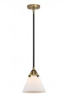 Innovations Lighting 288-1S-BAB-G41 - Cone - 1 Light - 8 inch - Black Antique Brass - Stem hung - Mini Pendant
