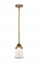 Innovations Lighting 288-1S-BB-G181S - Canton - 1 Light - 5 inch - Brushed Brass - Stem hung - Mini Pendant