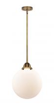 Innovations Lighting 288-1S-BB-G201-10 - Beacon - 1 Light - 10 inch - Brushed Brass - Stem hung - Mini Pendant