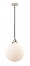 Innovations Lighting 288-1S-BPN-G201-12 - Beacon - 1 Light - 12 inch - Black Polished Nickel - Stem hung - Mini Pendant