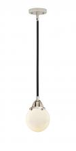 Innovations Lighting 288-1S-BPN-G201-6 - Beacon - 1 Light - 6 inch - Black Polished Nickel - Stem hung - Mini Pendant