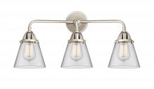 Innovations Lighting 288-3W-PN-G62 - Cone - 3 Light - 24 inch - Polished Nickel - Bath Vanity Light