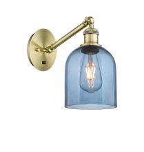 Innovations Lighting 317-1W-AB-G558-6BL - Bella - 1 Light - 6 inch - Antique Brass - Adjustable Sconce